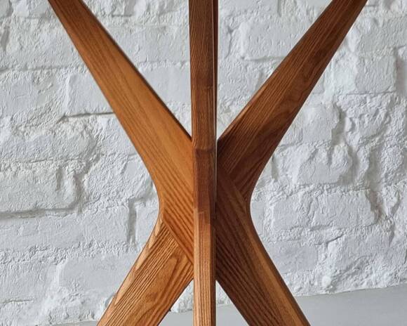 Ragaba JUBI Racetrack Oval Table 75x100cm Oak White Riesige Rabatte