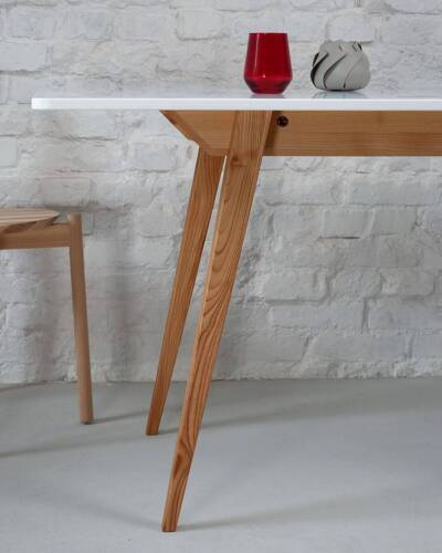 Ragaba ENVELOPE Extentable Console Table 45x90cm Oak Sage Green Online