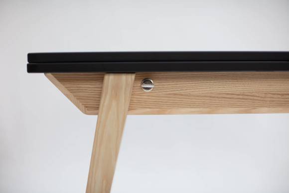 Ragaba ENVELOPE Extendable Dining Table 90x65cm Walnut various colors Schlussverkauf