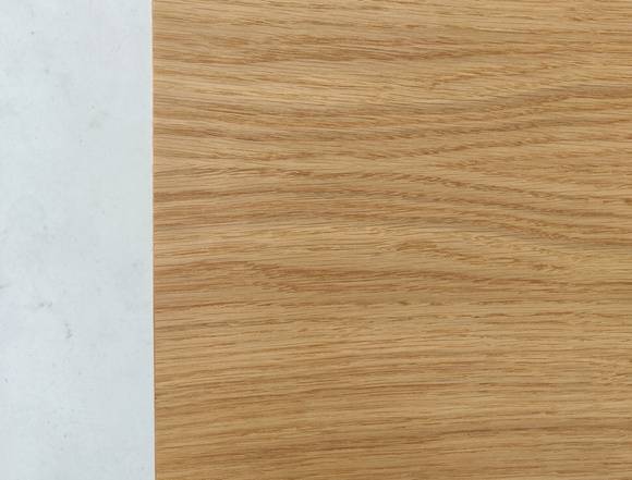Ragaba NATA Dining Table 140x90cm Brown Beige Base Flash Sale