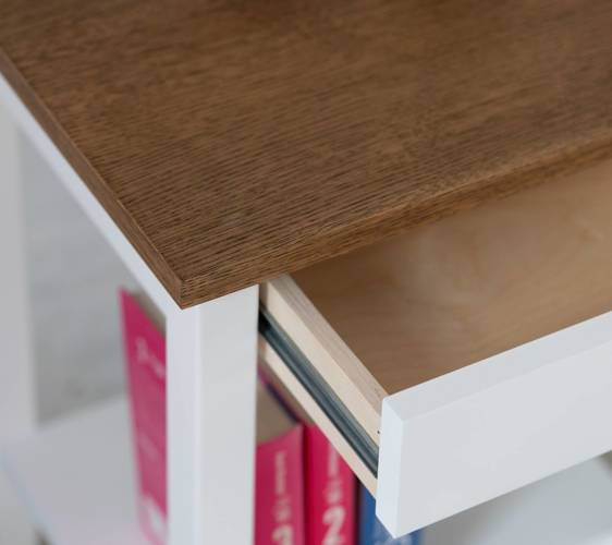 Ragaba ENTLIK Bedside Table 40x35x70cm Smoked Oak Cyber Monday