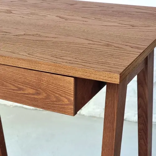 Ragaba LUKA Ashwood Writing Desk 65x50cm with Drawer Oak stained Weihnachtsangebot
