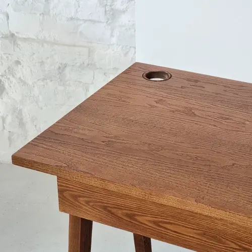Ragaba LUKA Ashwood Writing Desk 65x50cm with Drawer Oak stained Weihnachtsangebot
