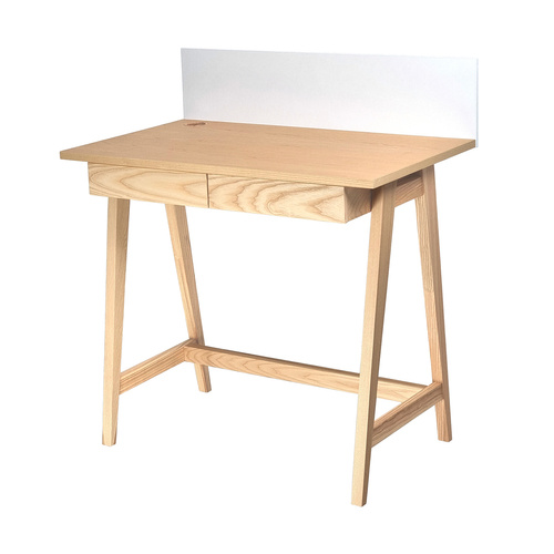 Ragaba LUKA Ashwood Writing Desk 85x50cm with 2 Drawer Osterangebot