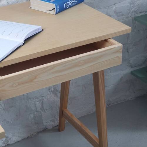 Ragaba LUKA Ash L-Shaped Desk W135cm x D85cm Left Hand Vatertagsangebot