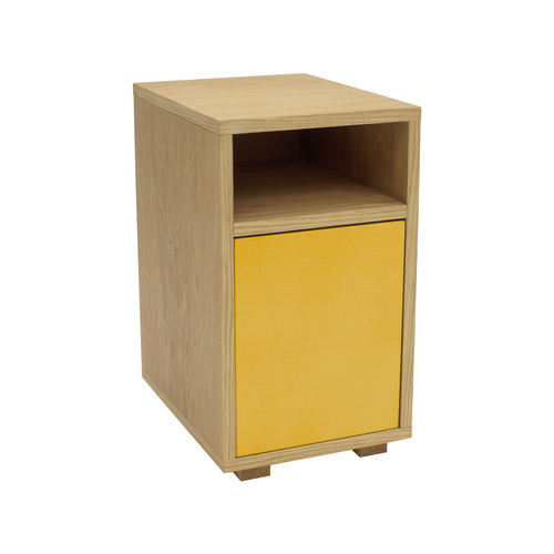 Ragaba SLIM Bedside Table W 30cm x D 40cm Brown Beige Online Outlet
