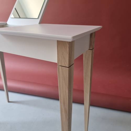 Ragaba MIMO Dressing Table with Mirror 85x35cm Brown Beige Exklusive Angebote
