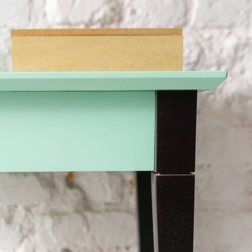 Ragaba MIMO Console Table 85x35cm Black Legs Sea Green Riesige Ersparnisse
