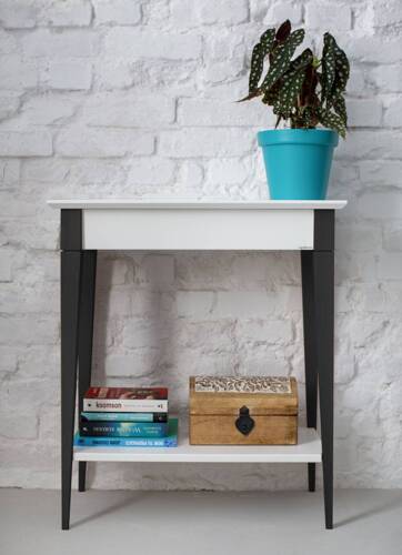 Ragaba MIMO Console Table 85x35cm Black Legs Sea Green Riesige Ersparnisse