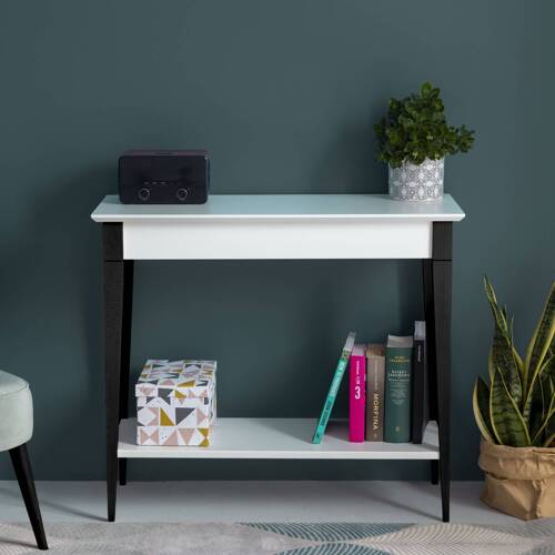 Ragaba MIMO Console Table 65x35cm Black Legs Sage Green VIP-Rabatte