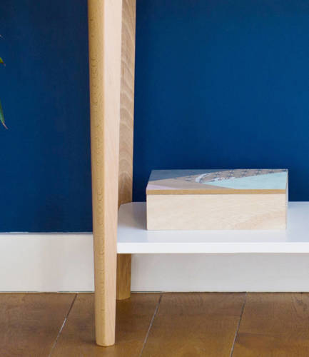 Ragaba ASHME Console Table 85x35cm - Beaver Brown Begrenzte Freigabe