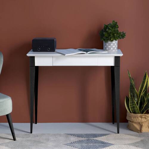 Ragaba MIMO Writing Desk 105x40cm Black Legs Beaver Brown Bis zu 50% Rabatt