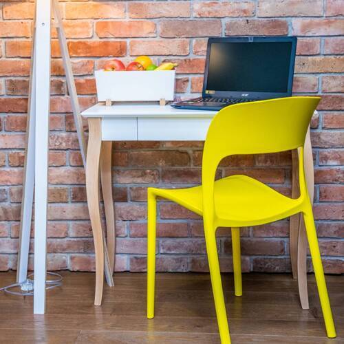 Ragaba LILLO Writing Desk 85x40cm Black Legs / Beaver Brown Vierteljährliche Förderung