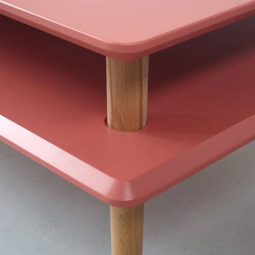 Ragaba KORO HIGH Coffee Table W110 x D70cm Antique Pink Riesige Rabatte