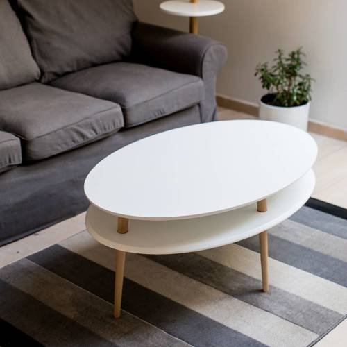 Ragaba OVO HIGH Coffee Table W 110 x D 70cm Sage Green Clearance-Verkauf