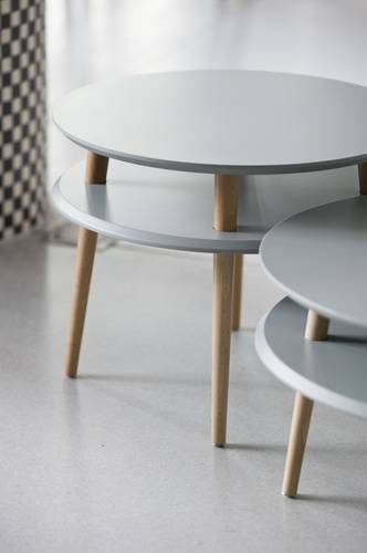 Ragaba UFO Coffee Table diam. 70cm x H 45cm Antique Pink Fabrikladen