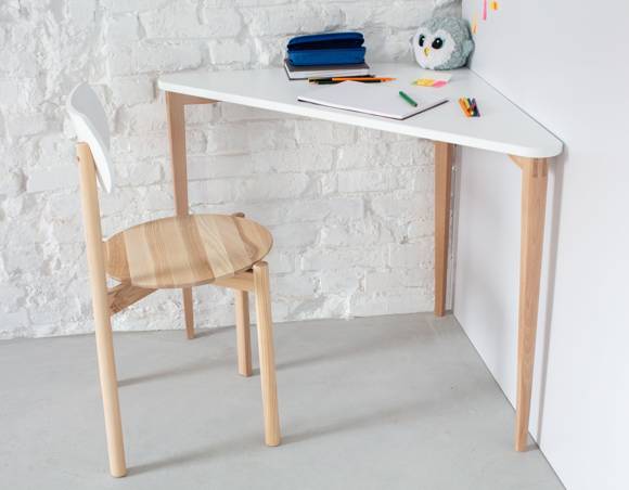 Ragaba NAJA Corner Desk W114 x L85 x H75cm Dusky Pink 50% Rabatt für begrenzte Zeit