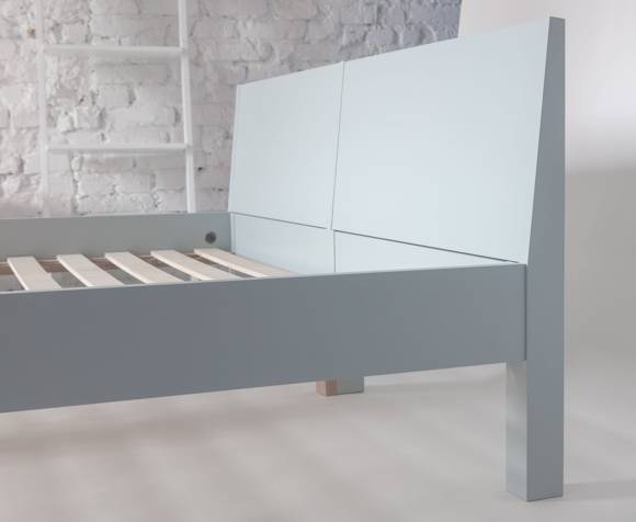 Ragaba DABI Bed W 140cm x L 220 cm / Light Grey 2025