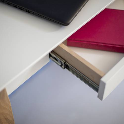 Ragaba LILLO Writing Desk 105x40cm Black Legs / Petrol Blue Hotsell