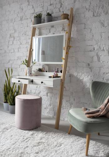 Ragaba LENO Leaning Dressing Table 79x183cm Ashwood White Schlussverkauf