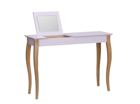 Ragaba LILLO Dressing Table with Mirror - 105x35cm Dusky Pink Limitierter Zeitrabatt