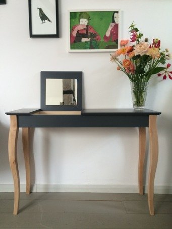 Ragaba LILLO Dressing Table with Mirror 85x35cm White Fabrik Onlineshop