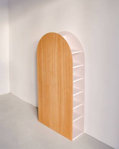 Ragaba JUBI Narrow Shoe Cabinet 65x25cm Powder Pink Rabatt