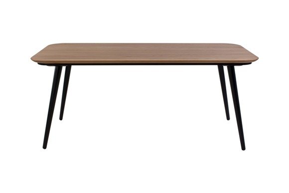Ragaba CONTRAST Dining Table 180x90x75cm - Oak / Black Legs Muttertagsangebot
