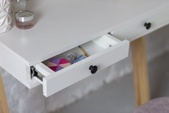 Ragaba LENO Ladder Shelf Desk 79x183cm - Ashwood / White Neueste Mode
