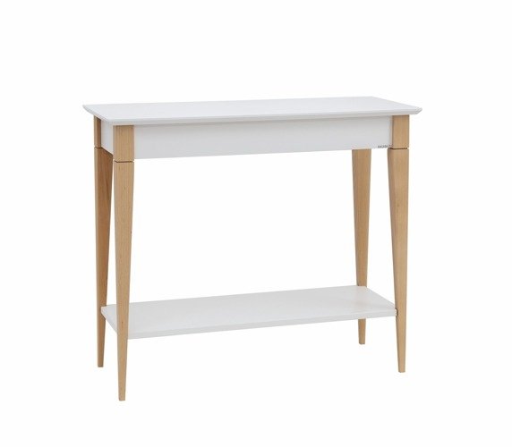 Ragaba MIMO Console Table with Shelf 85x35cm - White Blitzangebot