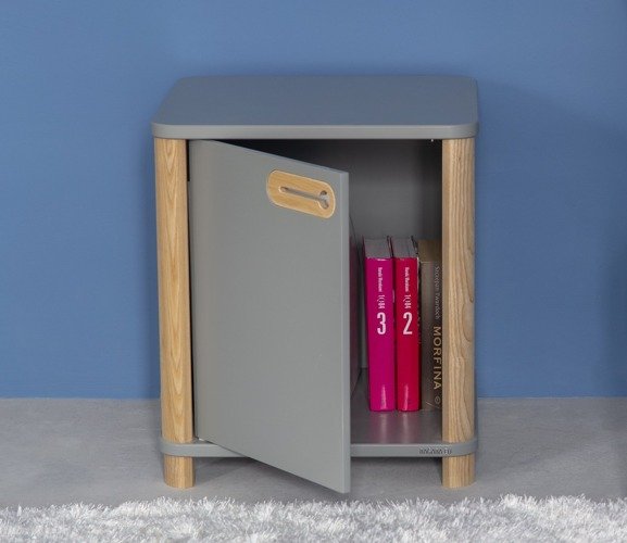 Ragaba ASHME Desk Cabinet W 42 x D 42 x H 48cm - Dark Grey Riesige Ersparnisse