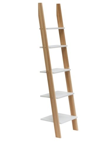 Ragaba ASHME Ladder Shelf 45x35x180cm - White Wochenangebot