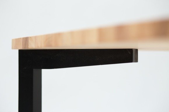 Ragaba TRIVENTI Ashwood Dining Table 80x80cm - Black Round Legs Kostenlose Rückgabe
