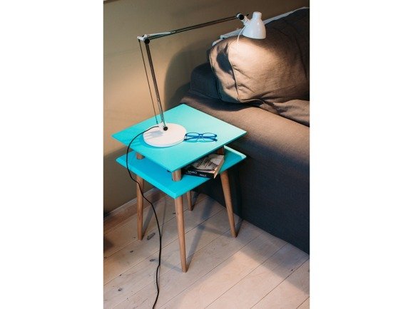 Ragaba SQUARE Coffee Table 43x43x61cm - White Neueste Stile