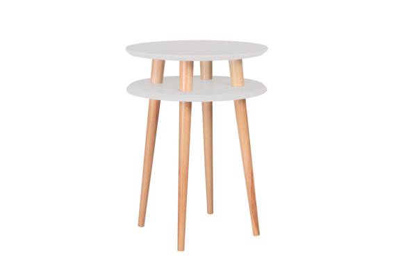 Ragaba UFO Side Table diam. 45cm x H 61cm - Light grey Letzte 2 Tage