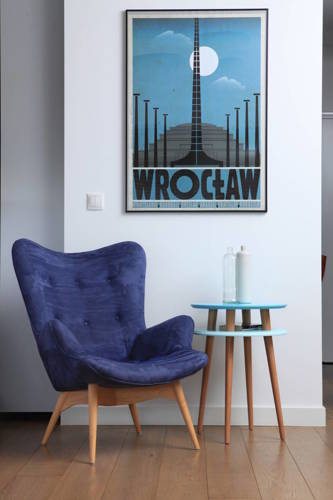 Ragaba UFO Side Table diam. 45cm x H 61cm - Light grey Letzte 2 Tage