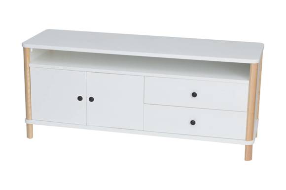 Ragaba ASHME TV Sideboard 140x45x60cm - White Zeitbegrenzte Promotion