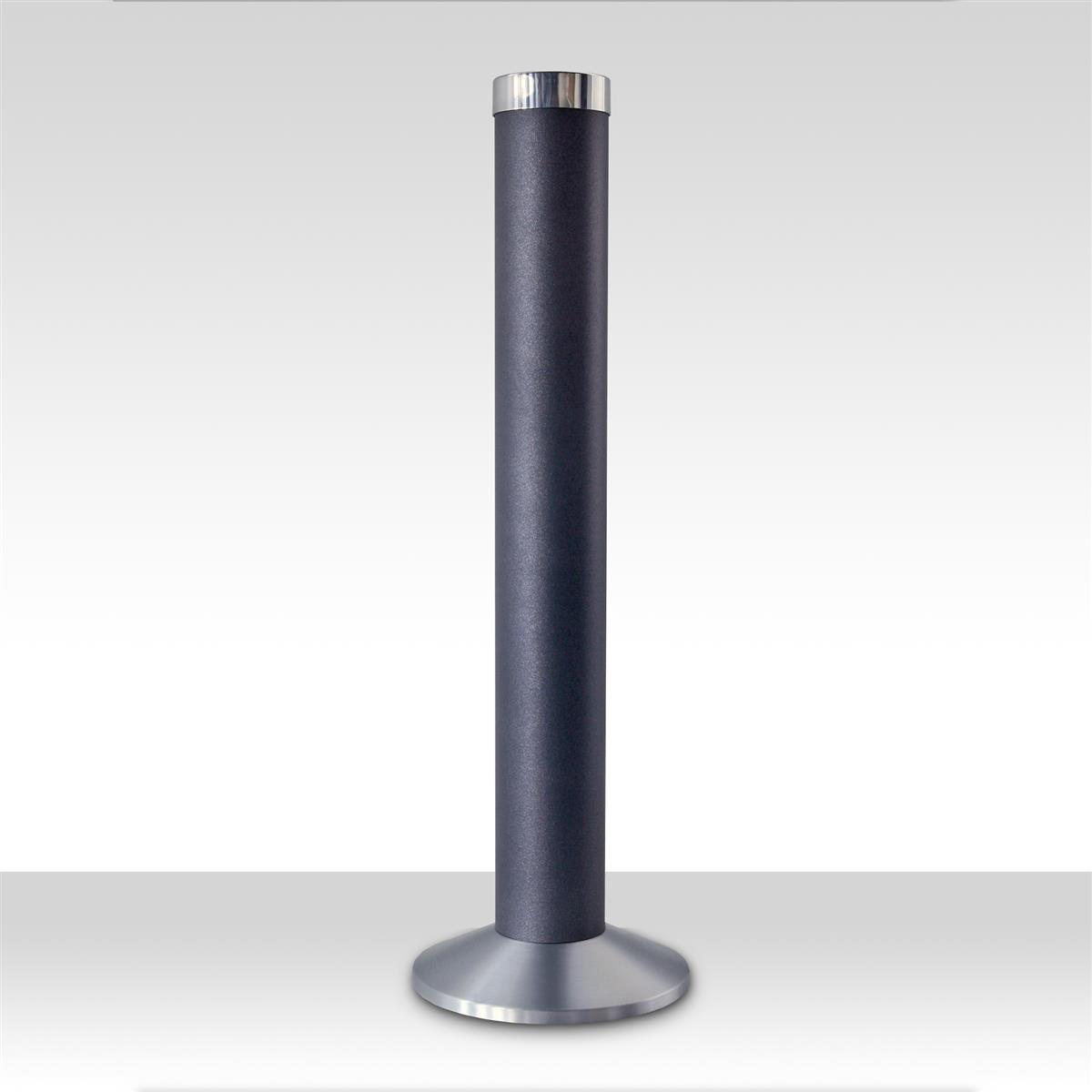 Szagato Aschenbecher Säule 81x25cm ALU anthrazit -moonstone SZAGATO Made in Germany Aschenbecher groß Stand-Aschenbecher außen großer Aschenbecher stehend Letzte 3 Tage