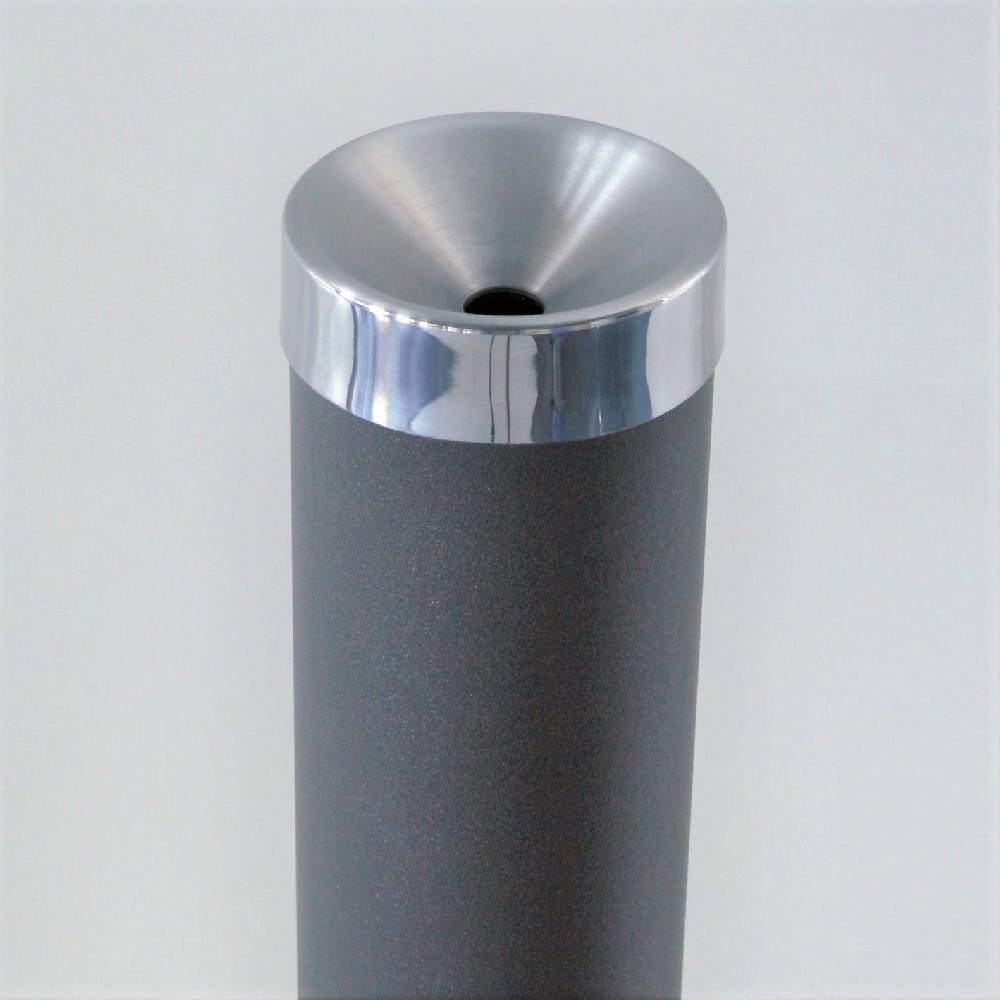 Szagato Aschenbecher Säule 81x25cm ALU anthrazit -moonstone SZAGATO Made in Germany Aschenbecher groß Stand-Aschenbecher außen großer Aschenbecher stehend Letzte 3 Tage