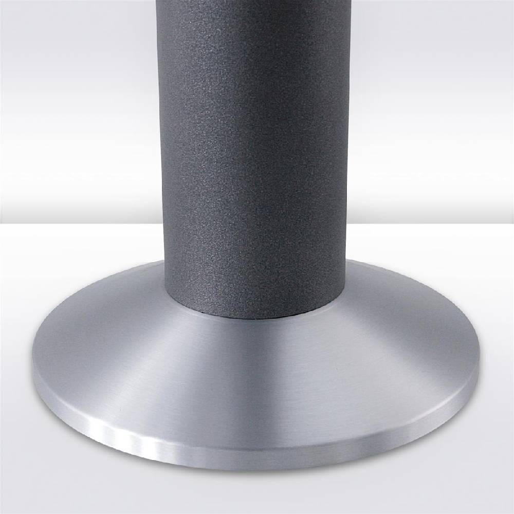 Szagato Aschenbecher Säule 81x25cm ALU anthrazit -moonstone SZAGATO Made in Germany Aschenbecher groß Stand-Aschenbecher außen großer Aschenbecher stehend Letzte 3 Tage
