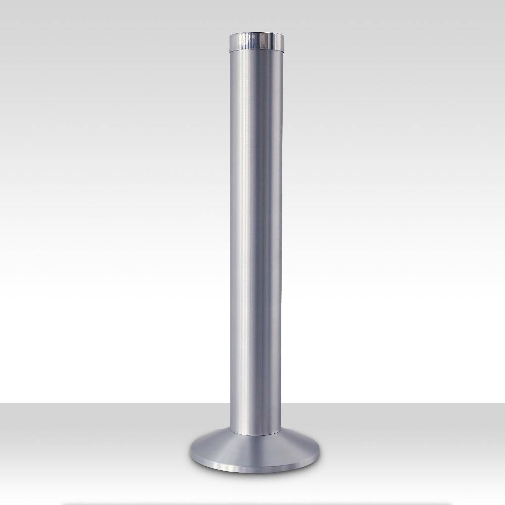 Szagato Aschenbecher Säule 81x25cm ALU SZAGATO Made in Germany Aluminium Aschenbecher groß Stand-Aschenbecher außen großer Aschenbecher stehend für draußen Neueste Stile