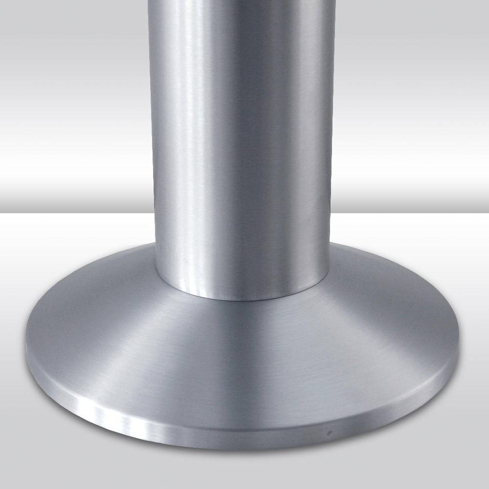 Szagato Aschenbecher Säule 81x25cm ALU SZAGATO Made in Germany Aluminium Aschenbecher groß Stand-Aschenbecher außen großer Aschenbecher stehend für draußen Neueste Stile