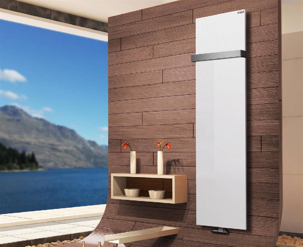Szagato BADHEIZKOERPER Design Mirror 3 180x47cm 1118 Watt Edelstahl matt (+2 Halter 50mm) SZAGATO Designheizkörper Handtuchheizkörper mit Mittelanschluss Letzter Tag