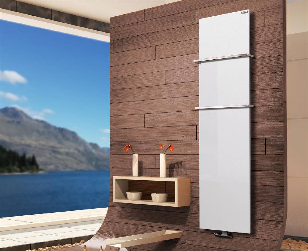 Szagato BADHEIZKOERPER Design Mirror 3 180x47cm 1118 Watt Edelstahl matt (+2 Halter 50mm) SZAGATO Designheizkörper Handtuchheizkörper mit Mittelanschluss Letzter Tag