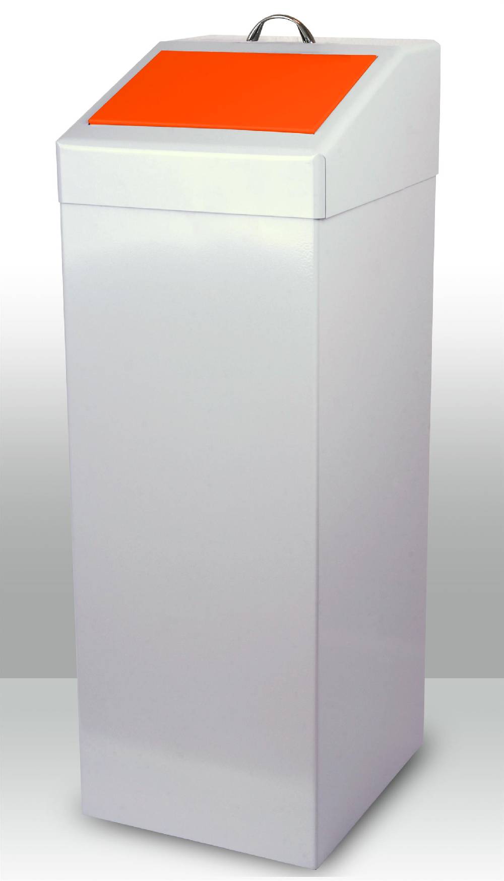 Szagato Abfallbehälter 87 ltr + Innenbehälter 90x34x38cm orange SZAGATO Abfallbehälter Abfalleimer Abfallsammler Mülleimer großes Volumen Wertstoffsammler Fabrikpreis