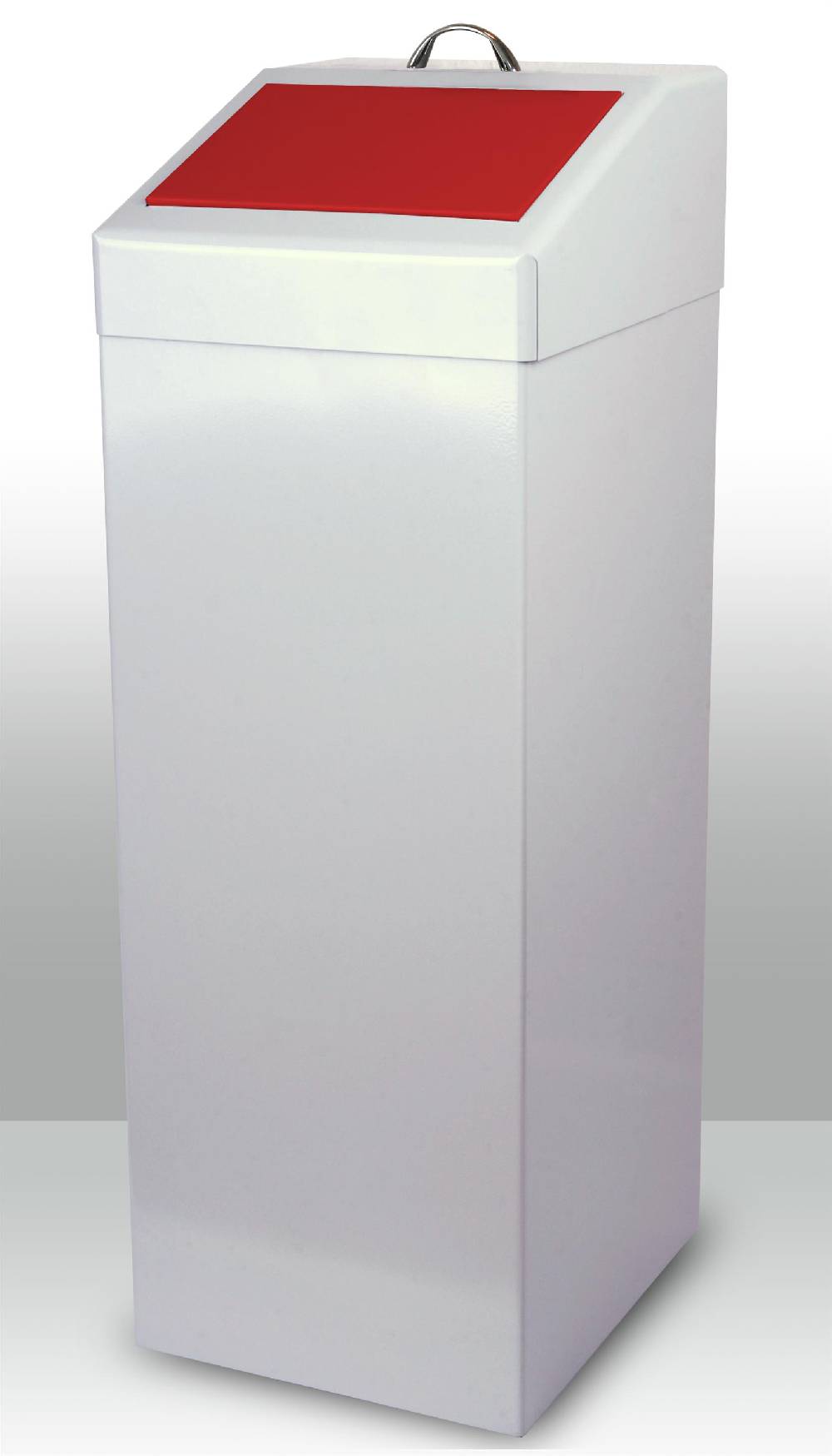 Szagato Abfallbehälter 87 ltr + Innenbehälter 90x34x38cm rot SZAGATO Abfallbehälter Abfalleimer Abfallsammler Mülleimer großes Volumen Wertstoffsammler groß Sonderangebot