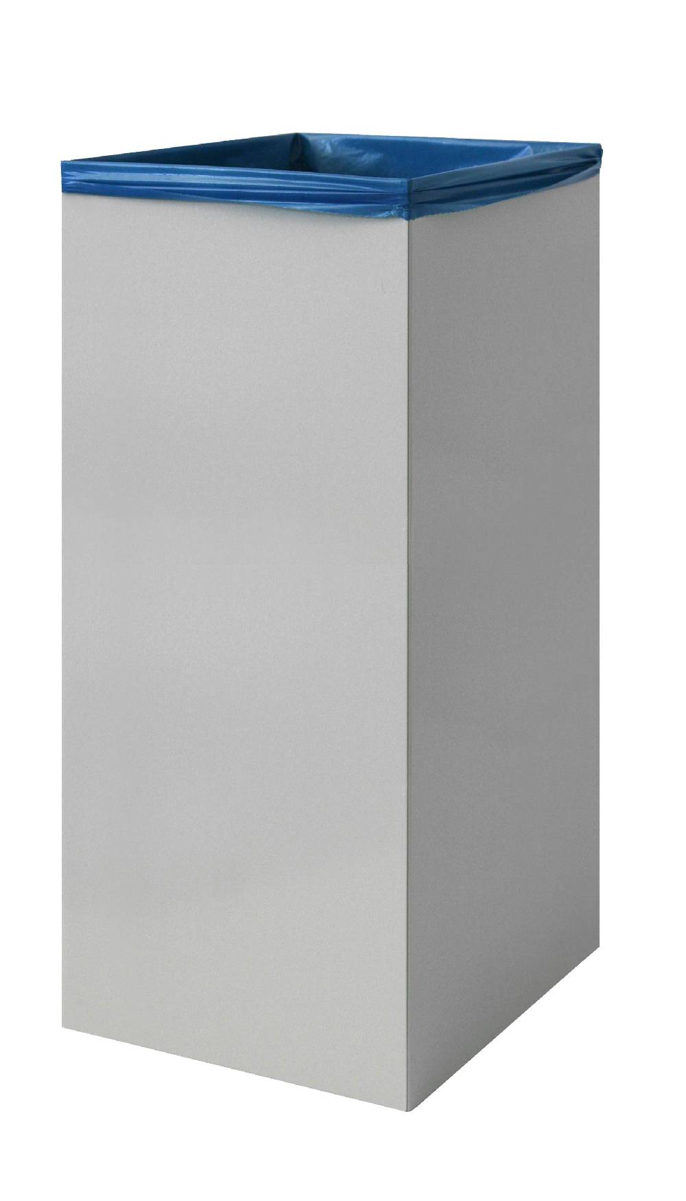 Szagato Abfallbehälter 87 ltr. HxBxT 95x34x38cm blau SZAGATO Made in Germany Abfalleimer Abfallsammler Mülleimer großes Volumen Wertstoffsammler groß stehend Preisnachlass
