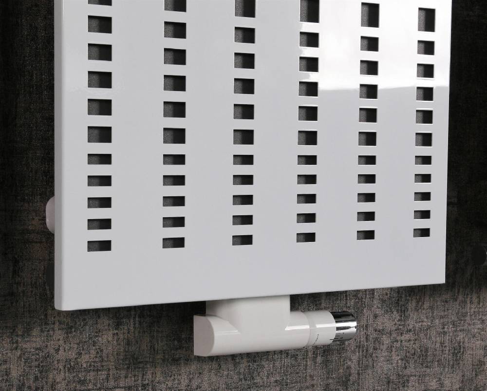 Szagato BADHEIZKÖRPER Design broken Mirror 2 120x47cm 799 Watt weiß SZAGATO Designheizkörper Handtuchheizkörper mit Mittelanschluss Handtuchwärmer Tägliche Deals