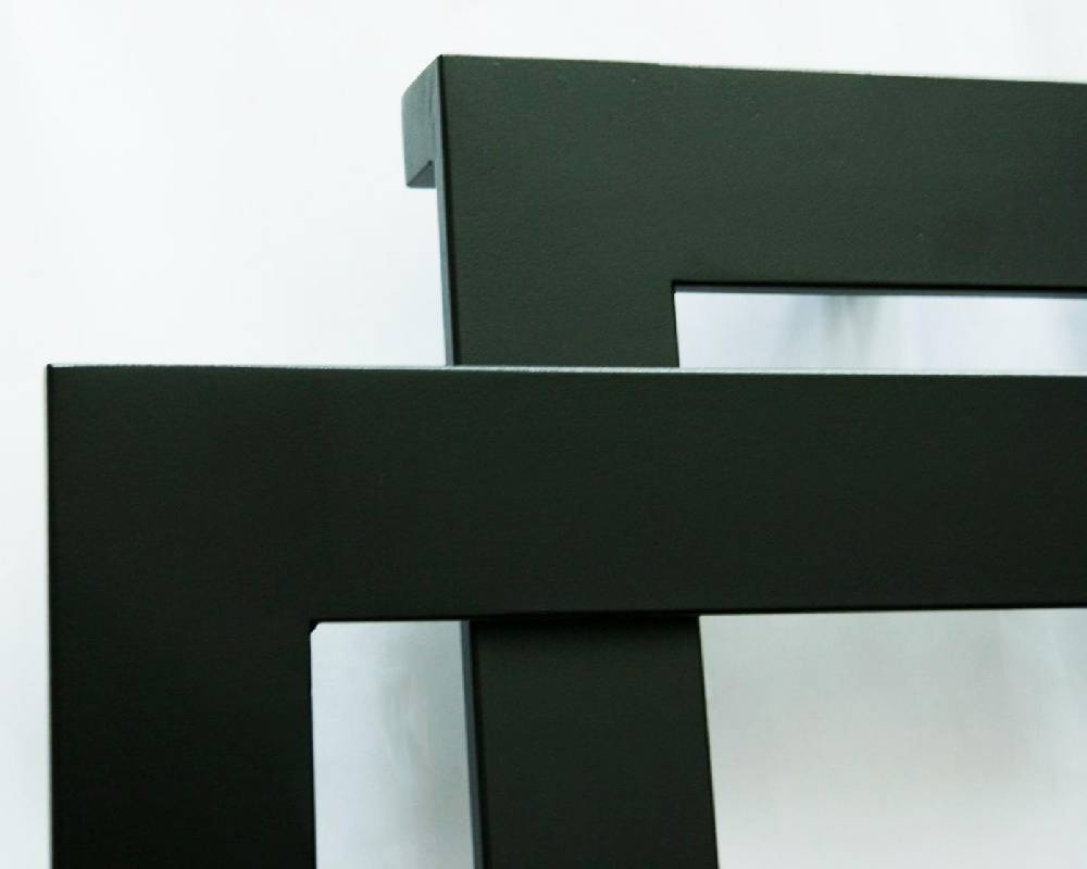 Szagato BADHEIZKÖRPER Design ART II (breite Version) 180x60cm 1019Watt schwarz SZAGATO Designheizkörper Handtuchheizkörper mit Mittelanschluss Handtuchwärmer Letzter Tag