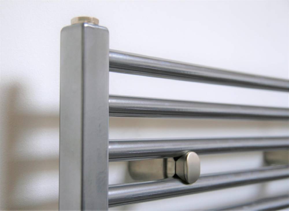 Szagato BADHEIZKÖRPER Design Berlin 3 153x60cm 1118 Watt Edelstahloptik SZAGATO Handtuchheizkörper mit Seitenanschluss Handtuchwärmer mit Seitenanschluss Sonderangebot der Fabrik
